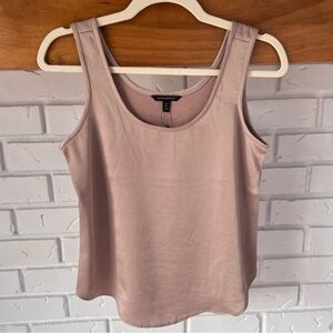 Banana Republic Silky Tank, tan/taupe, Extra Small Petite